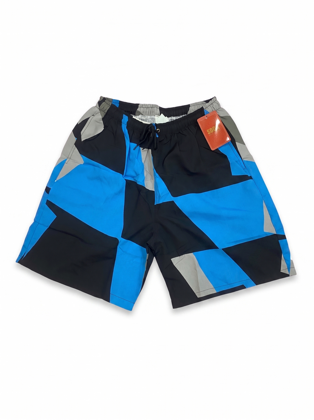 Pantaloneta Playera Cuadro Azul